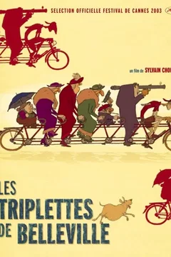 Affiche du film Les Triplettes de Belleville