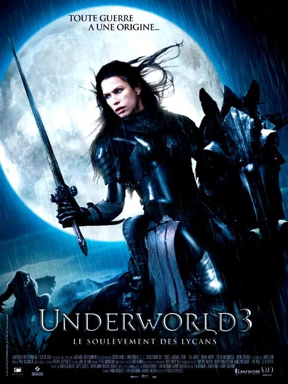 Affiche du film : Underworld 3 : le soulèvement des Lycans 
