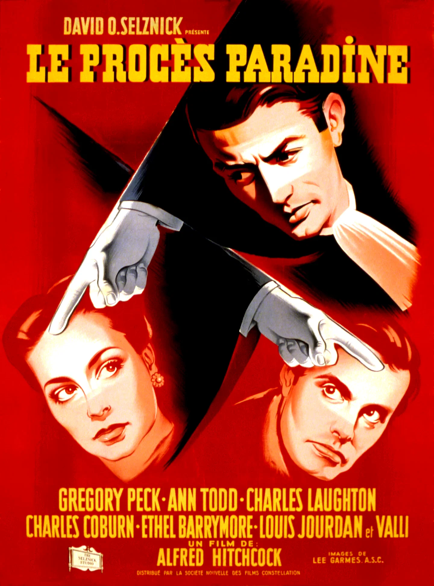Affiche du film : Le procès Paradine