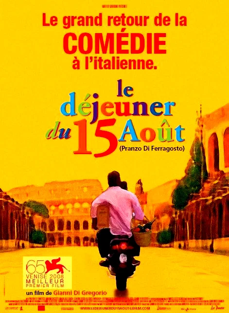 Affiche du film : Le déjeuner du 15 août 
