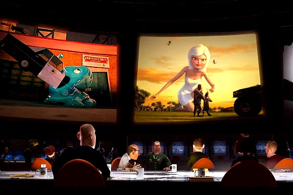 Photo 4 du film : Monstres contre aliens