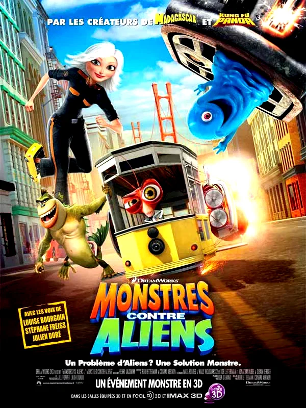 Affiche du film : Monstres contre aliens