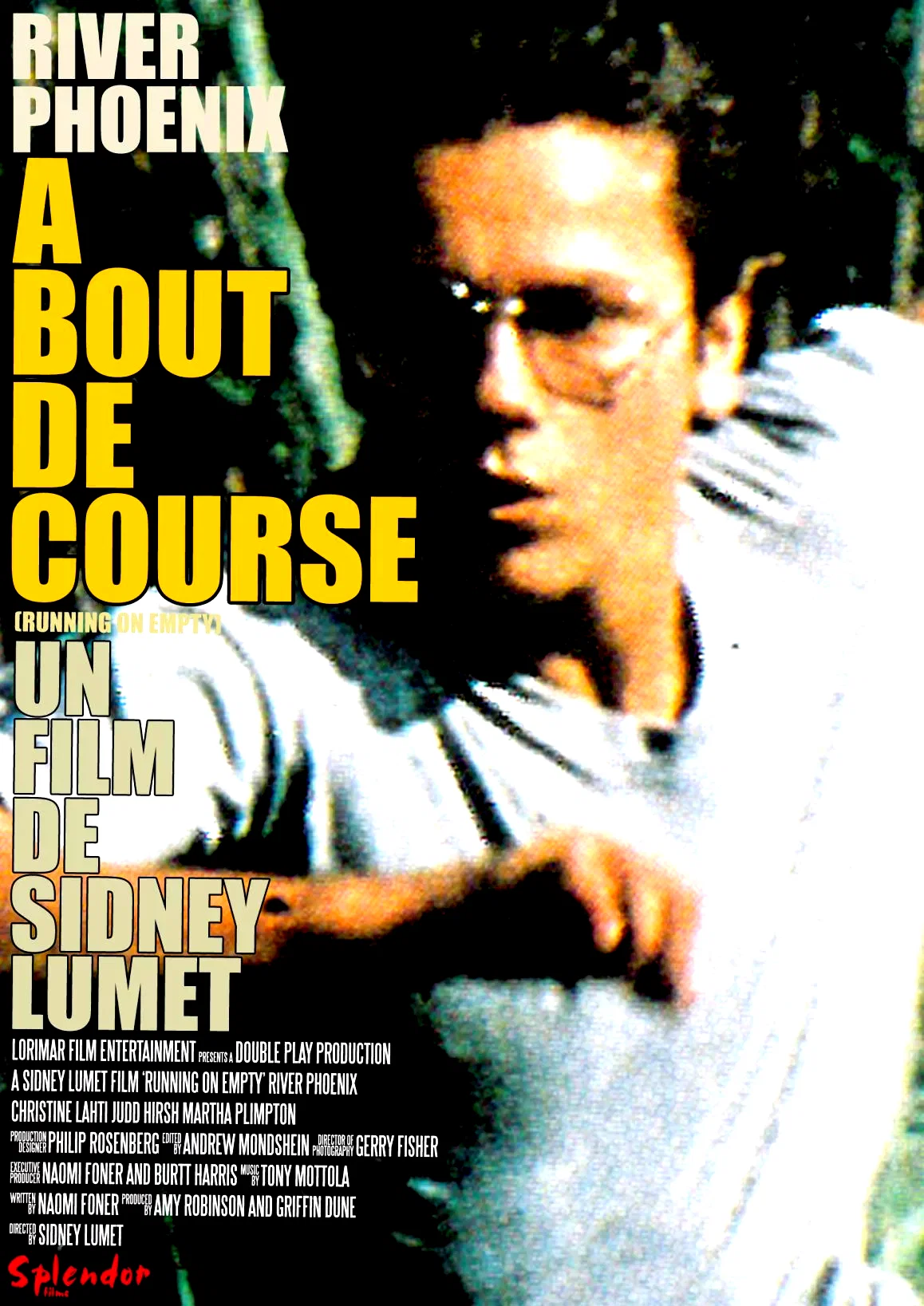 Affiche du film : A Bout de course