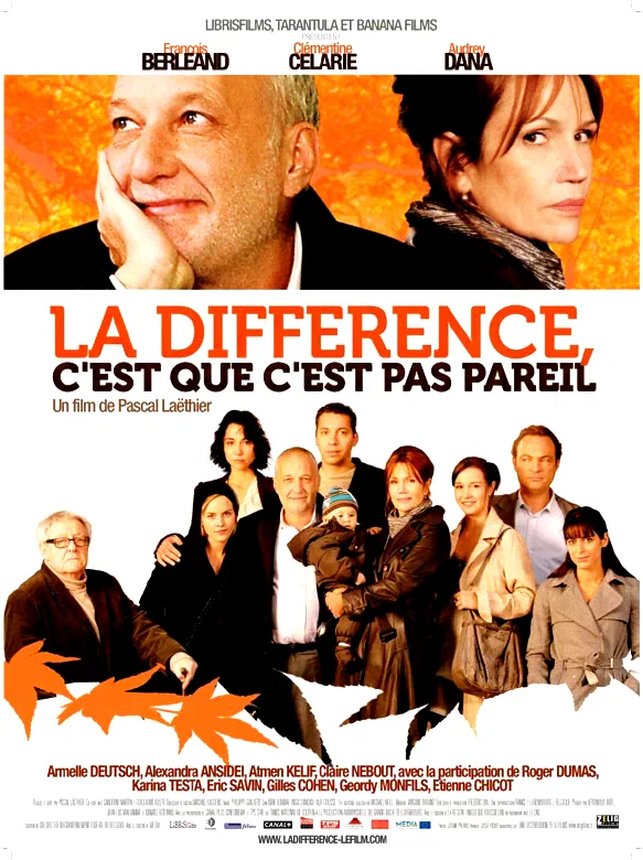 Affiche du film : La Différence, c'est que c'est pas pareil