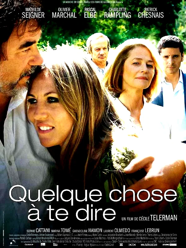 Affiche du film : Quelque chose à te dire 
