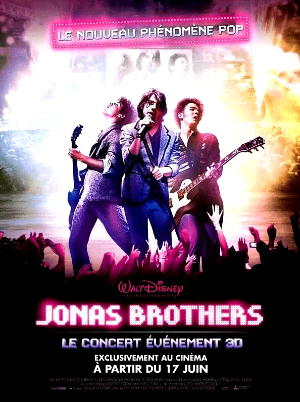 Affiche du film : Jonas Brothers : le concert évènement en 3D