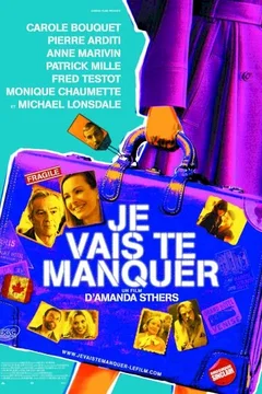 Affiche du film Je vais te manquer