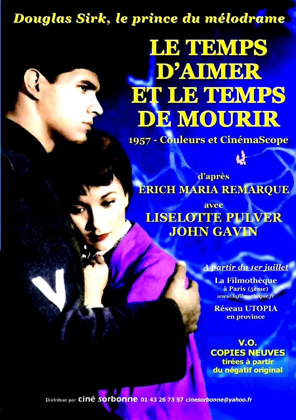 Affiche du film : Le Temps d'aimer et le temps de mourir