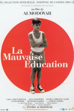 Affiche du film La Mauvaise éducation