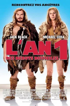 Affiche du film = L'An 1 : des débuts difficiles