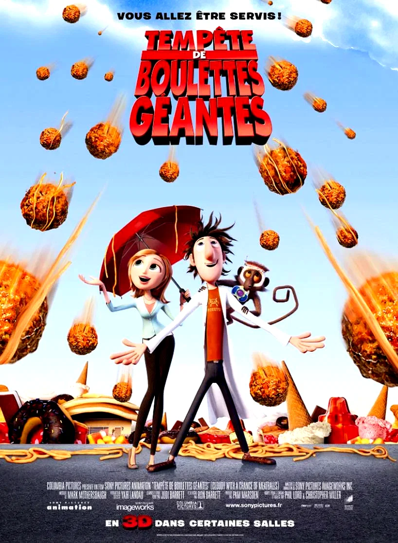 Affiche du film : Tempête de boulettes géantes 