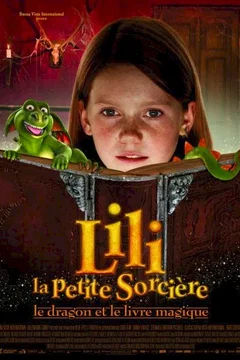 Affiche du film Lili la petite sorcière, le dragon et le livre magique