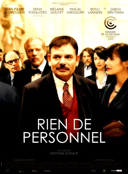 Affiche du film : Rien de personnel