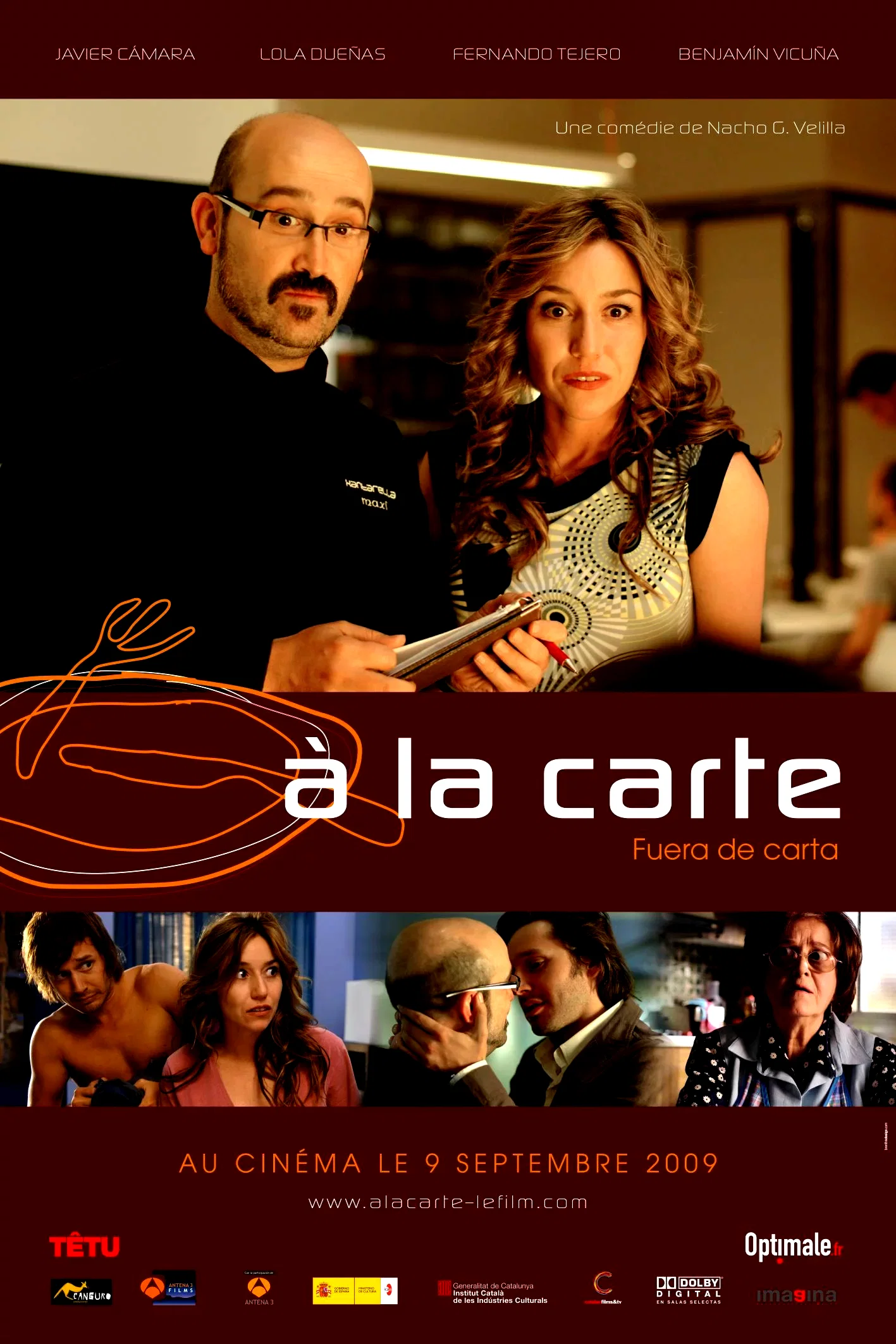 Affiche du film : À la carte