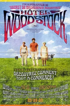 Affiche du film = Hôtel Woodstock