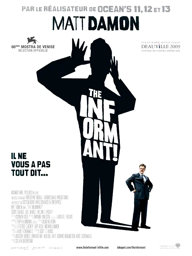Affiche du film : The Informant !