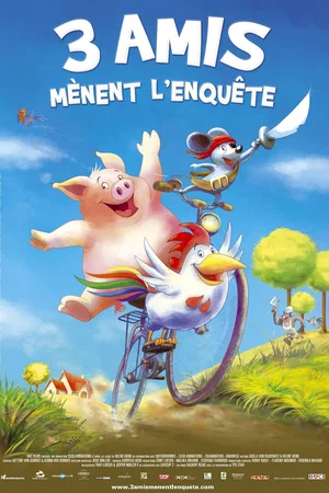Affiche du film : 3 amis mènent l'enquête