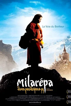 Affiche du film Milarépa, la voie du bonheur