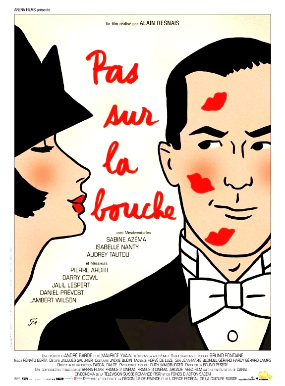 Affiche du film : Pas sur la bouche