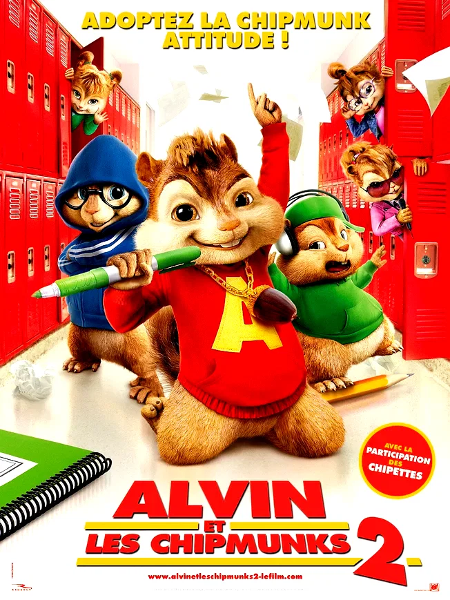 Affiche du film : Alvin et les Chipmunks 2