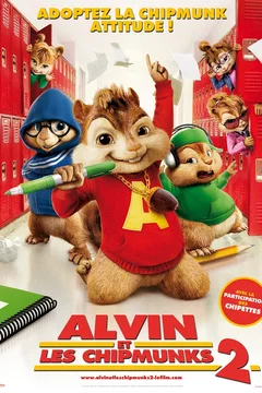 Affiche du film Alvin et les Chipmunks 2