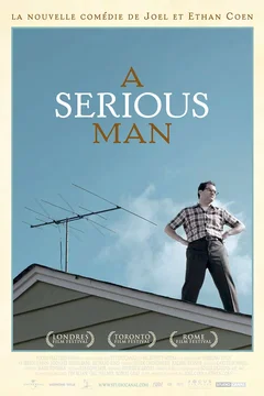 Affiche du film = A serious man