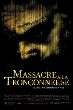 Affiche du film = Massacre a la tronconneuse