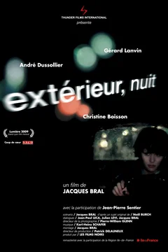 Affiche du film = Extérieur, nuit
