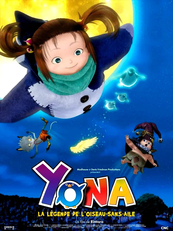 Affiche du film : Yona, la légende de l'oiseau-sans-ailes 