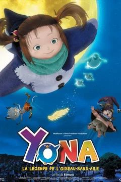 Affiche du film = Yona, la légende de l'oiseau-sans-ailes 