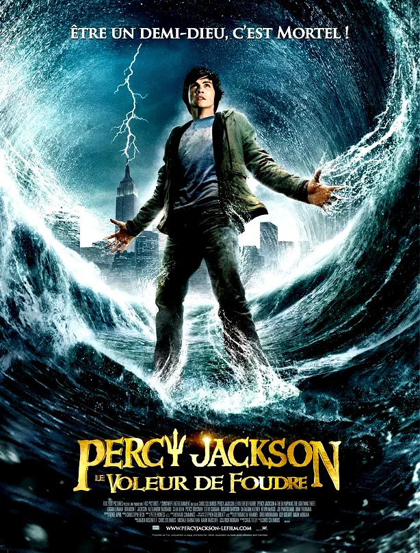 Affiche du film : Percy Jackson, le voleur de foudre