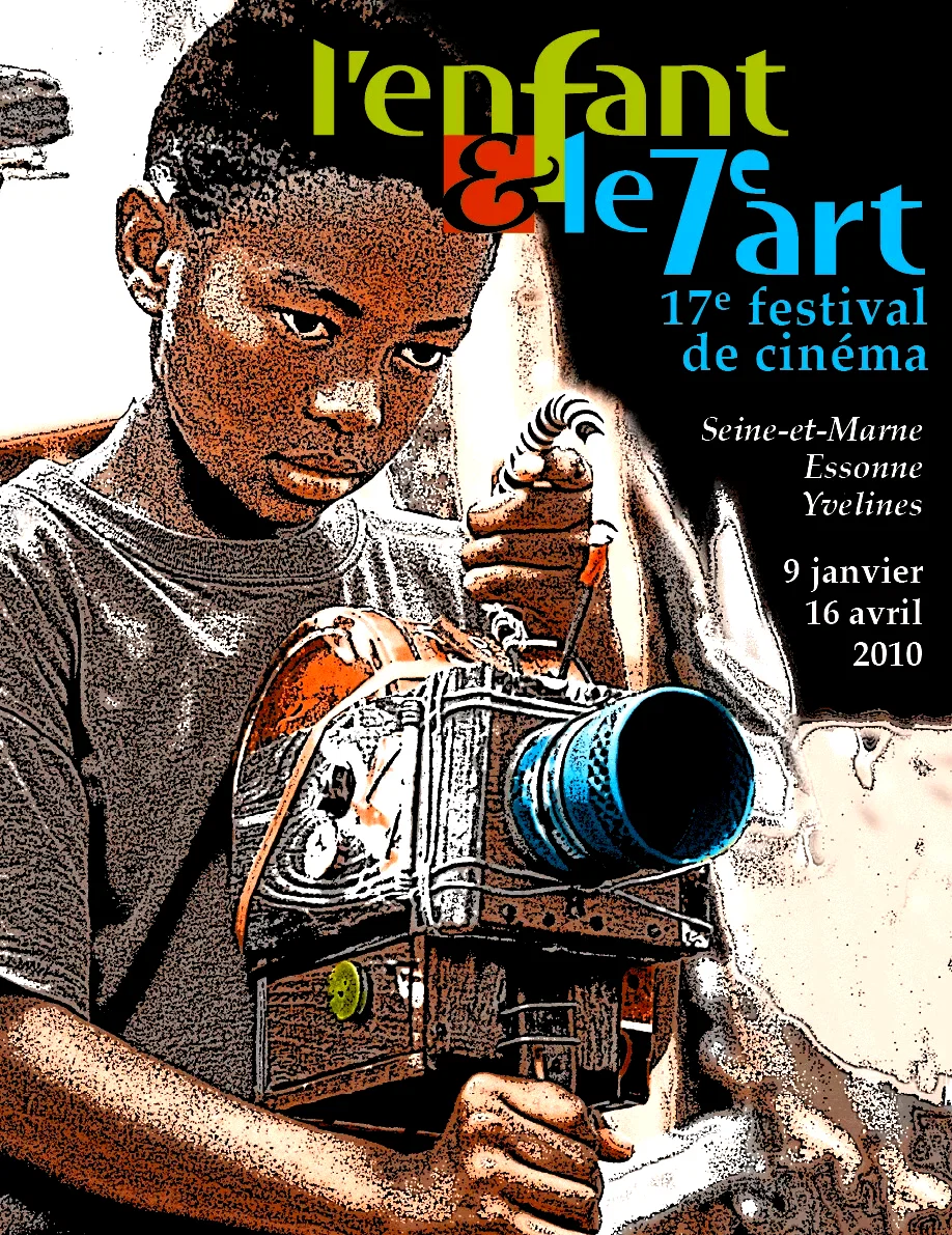 Affiche du film : L'enfant et le 7ème art