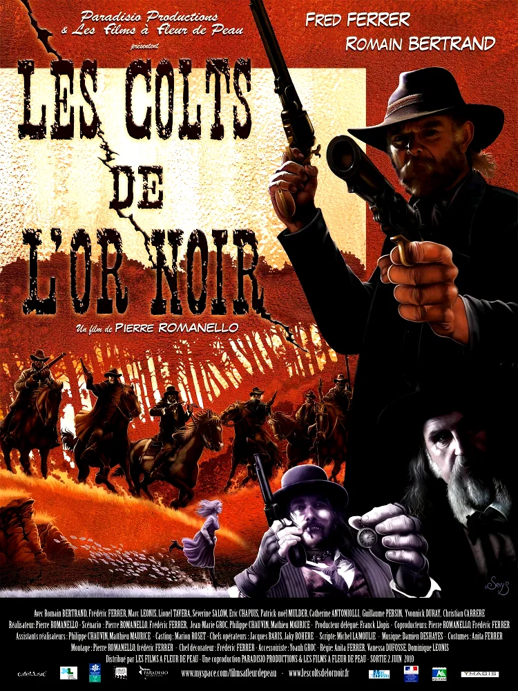 Affiche du film : Les colts de l'or noir