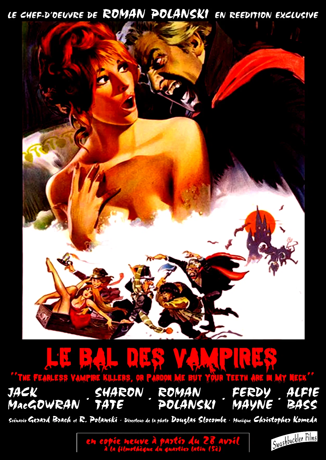 Affiche du film : Le Bal des vampires