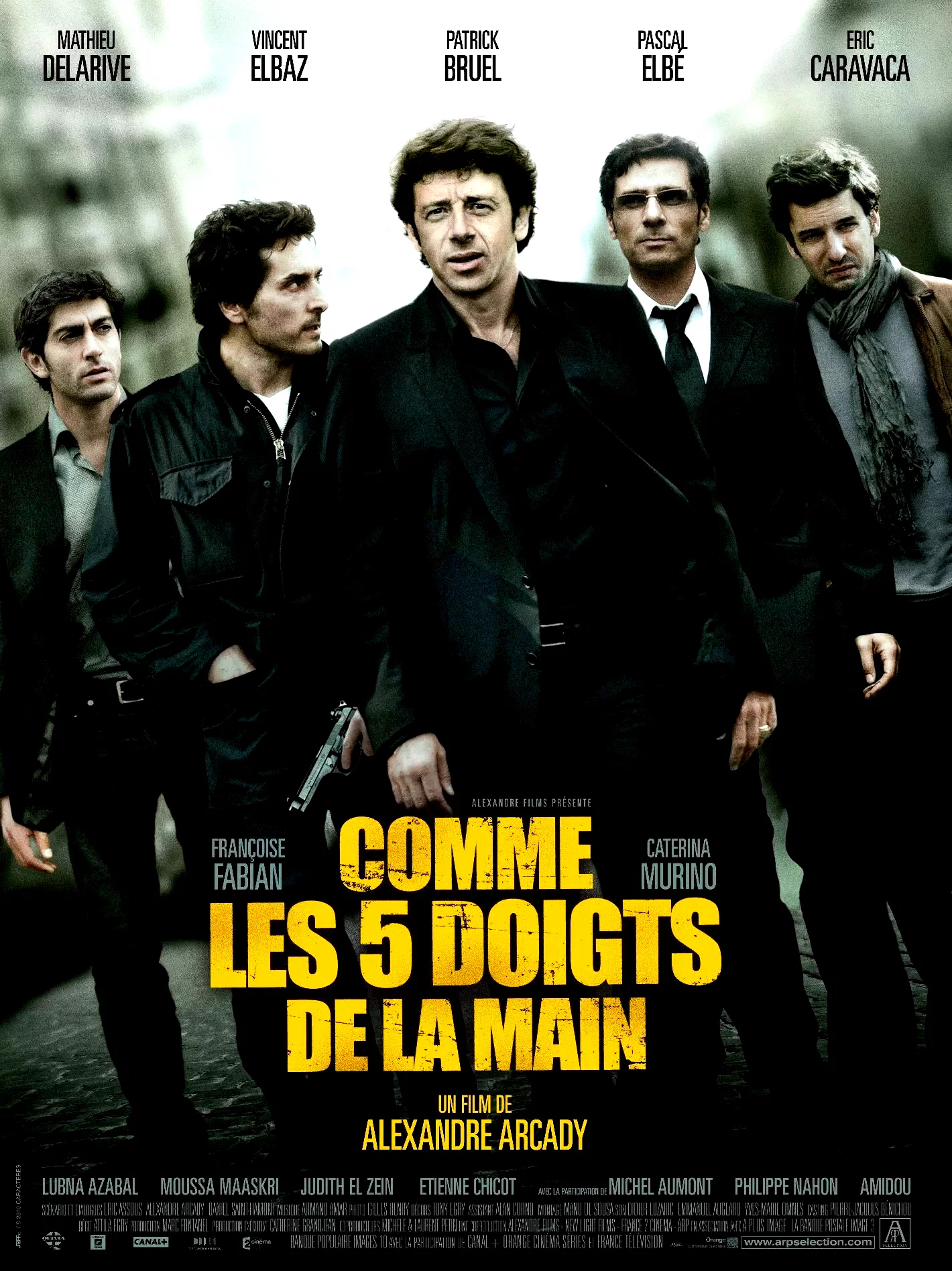 Affiche du film : Comme les 5 doigts de la main