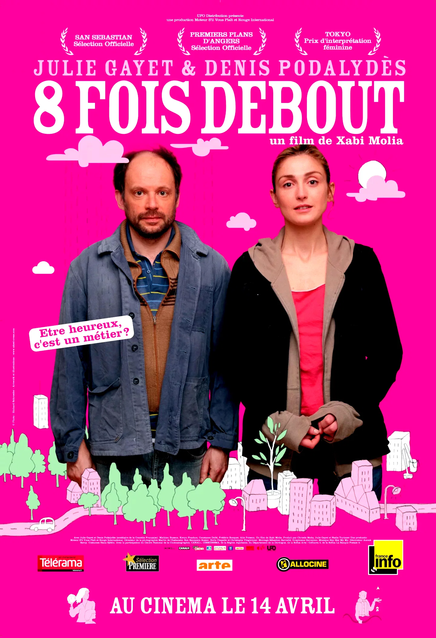 Affiche du film : 8 fois debout