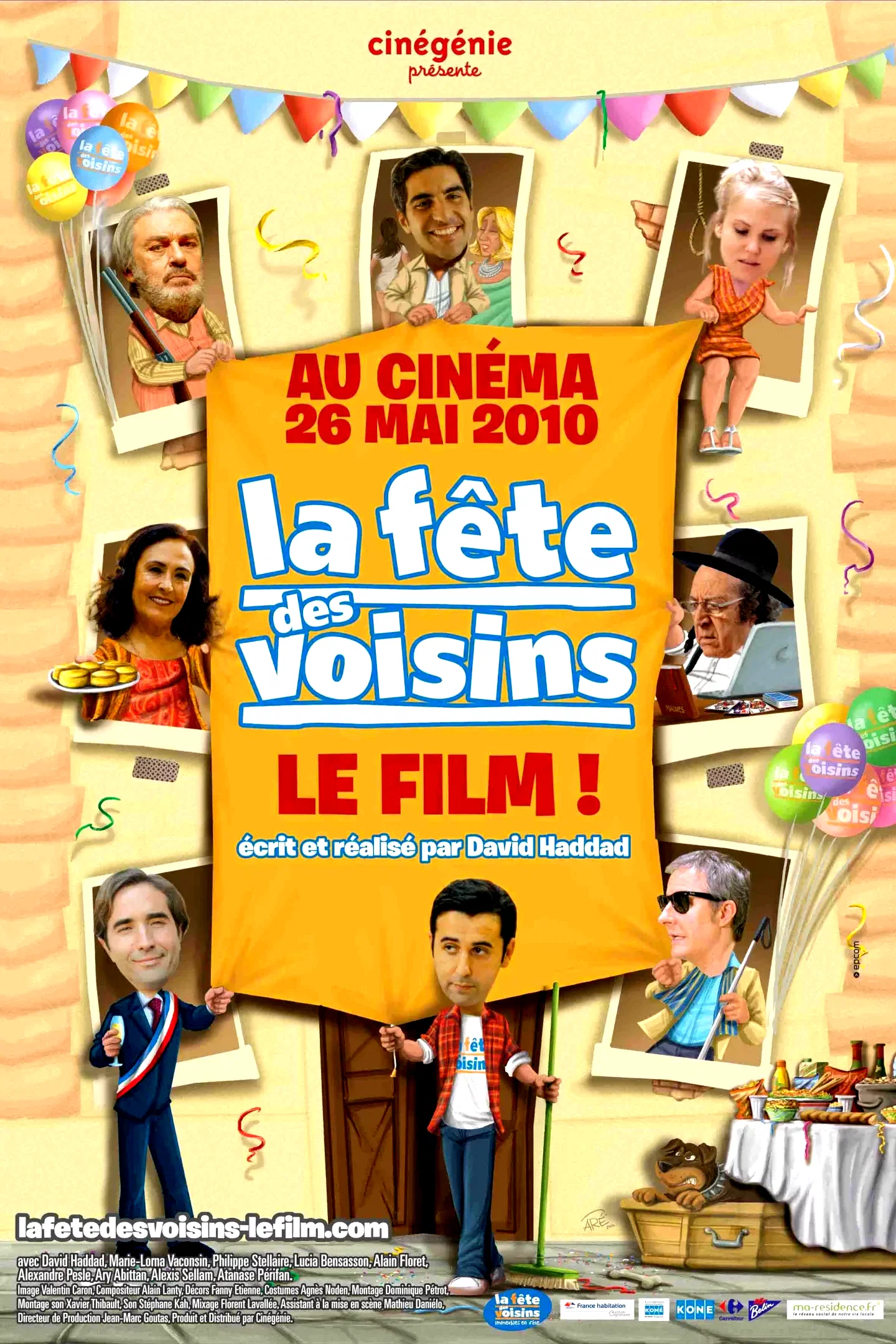 Affiche du film : La Fête des voisins : Le film !