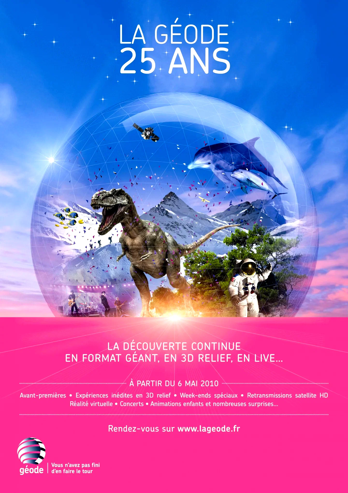 Affiche du film : Les 25 ans de la Géode