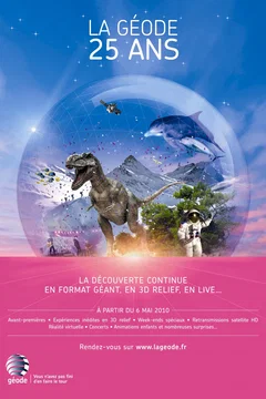 Affiche du film Les 25 ans de la Géode