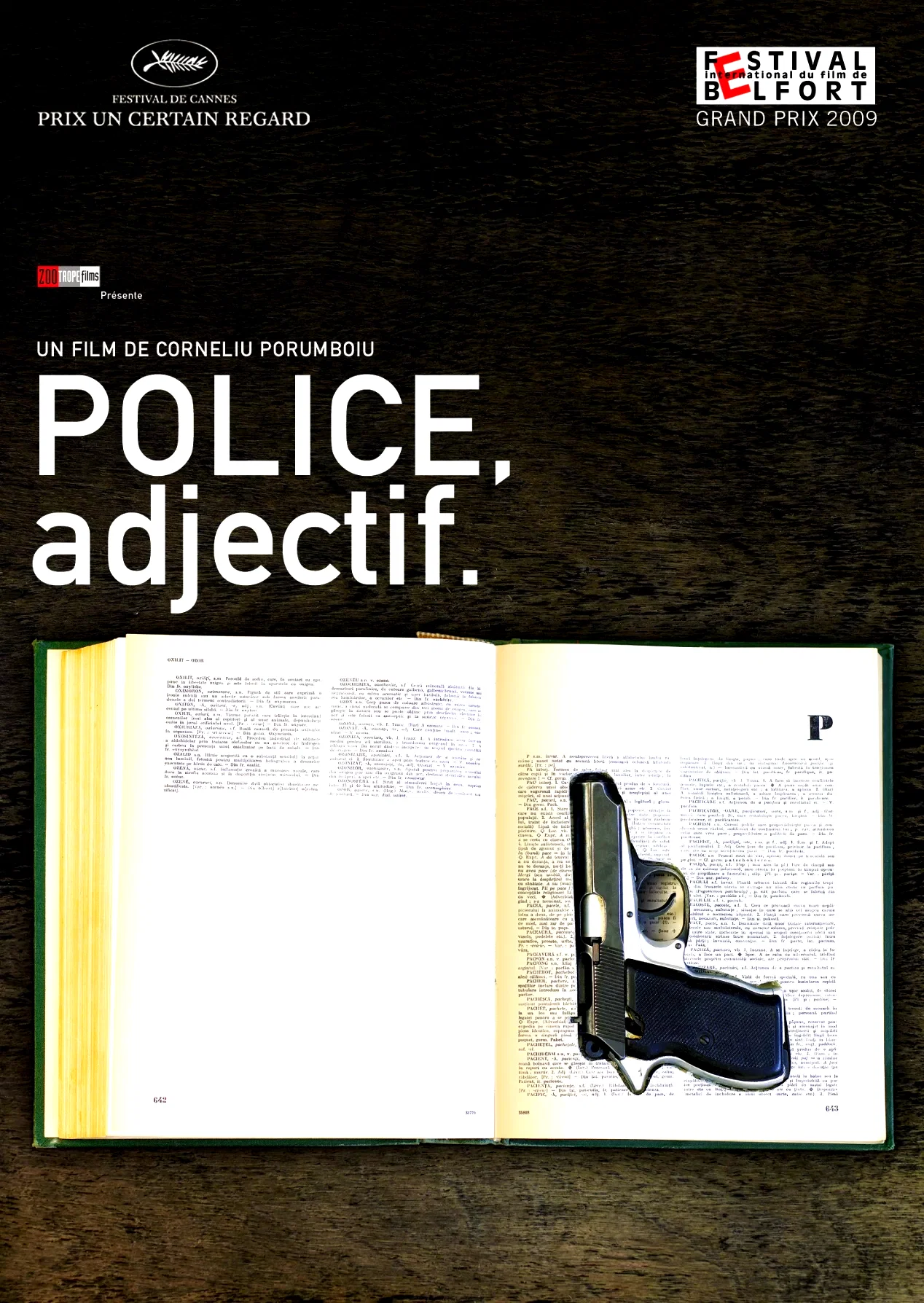 Affiche du film : Policier, adjectif.