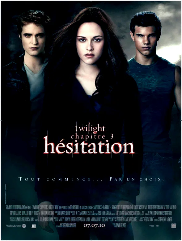 Affiche du film : Twilight, chapitre 3 : Hésitation