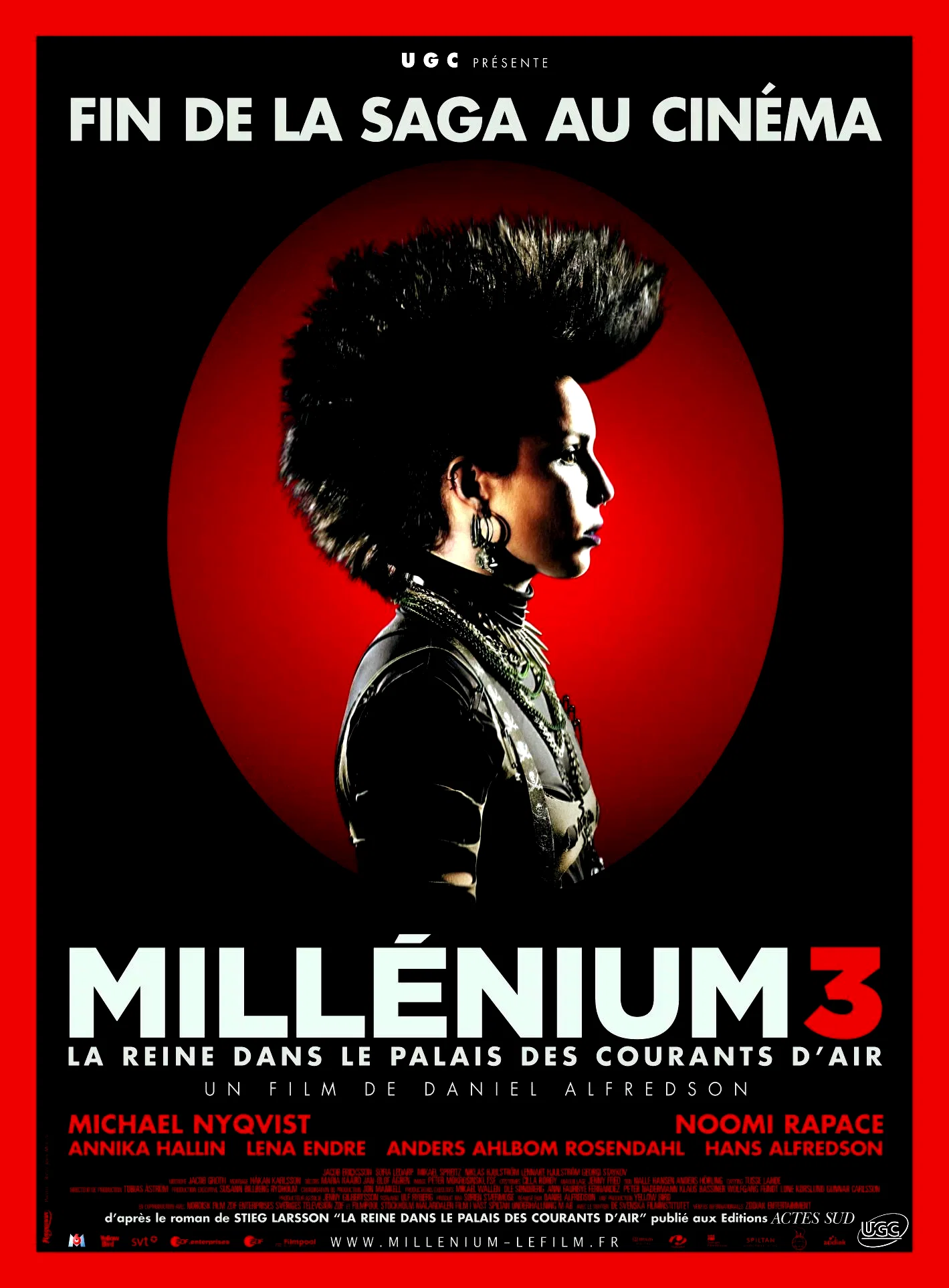 Affiche du film : Millenium 3 - La Reine dans le palais des courants d'air