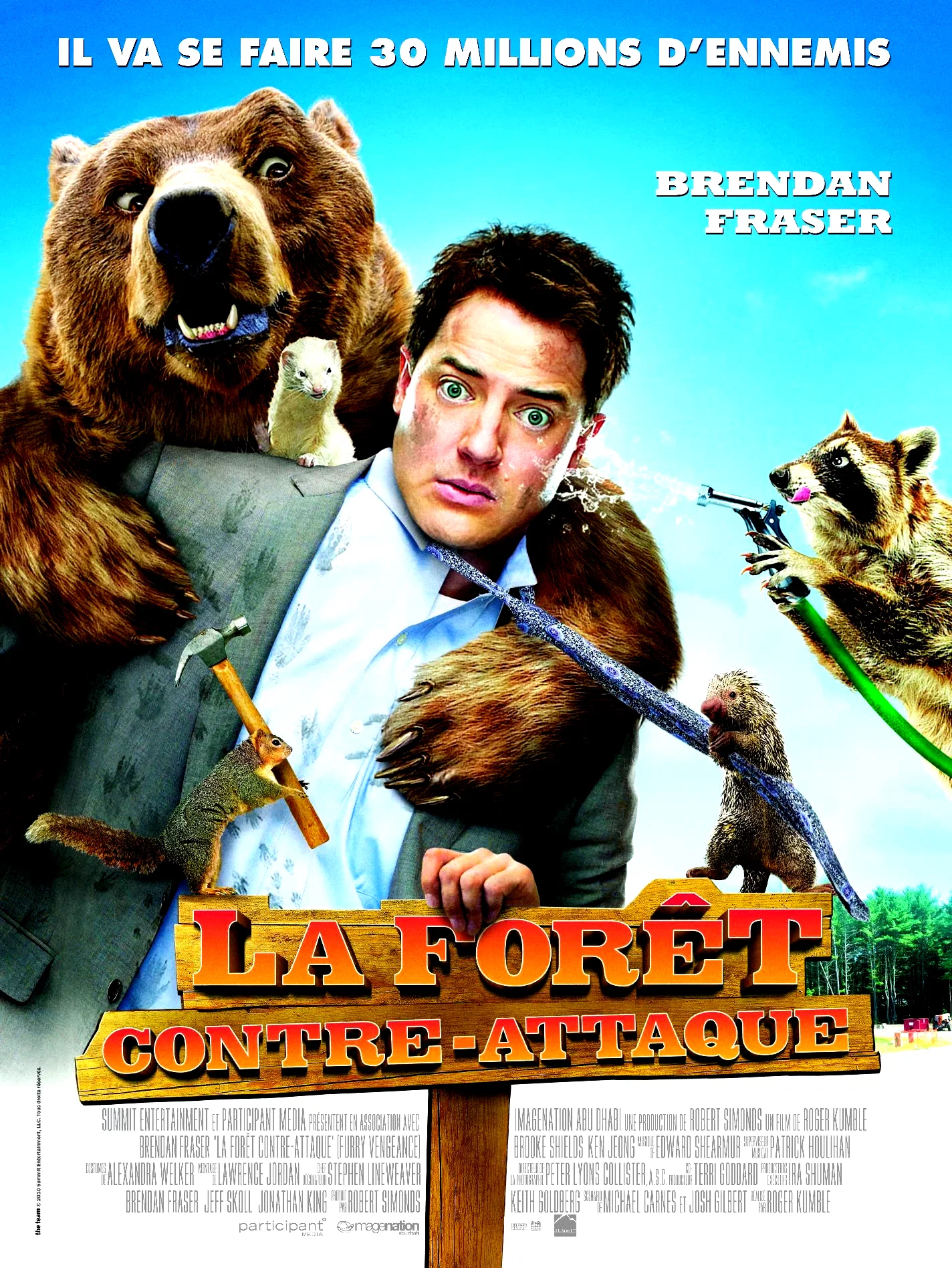 Affiche du film : La Forêt contre-attaque 