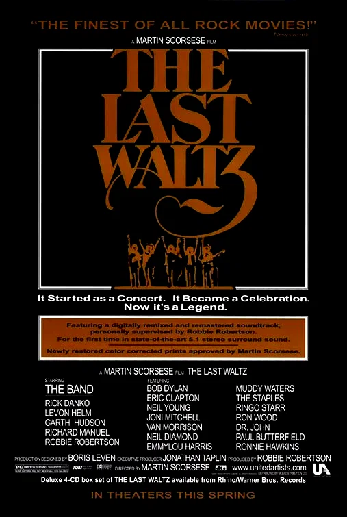 Affiche du film : The Last waltz
