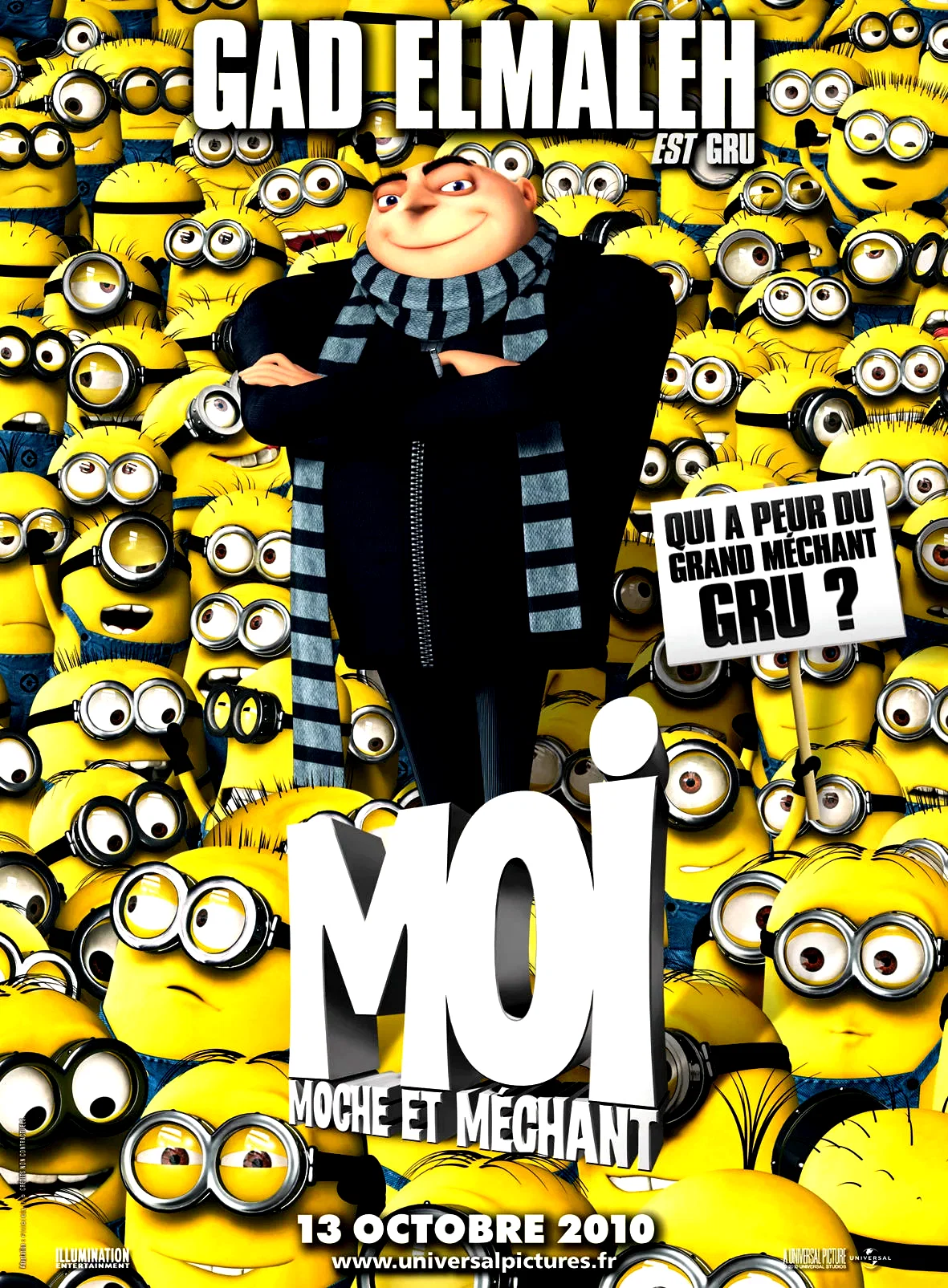 Affiche du film : Moi, moche et méchant