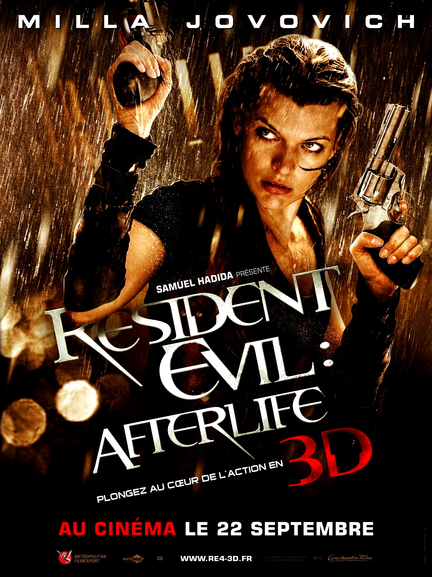 Affiche du film : Resident Evil : Afterlife 3D
