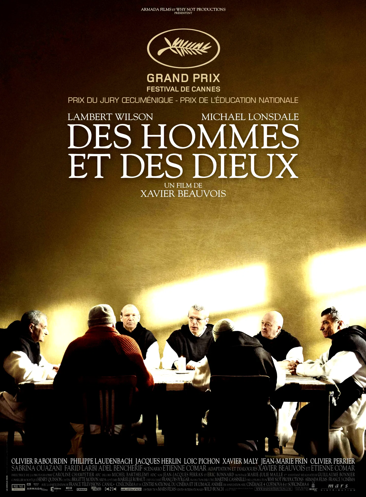 Affiche du film : Des Hommes et des Dieux