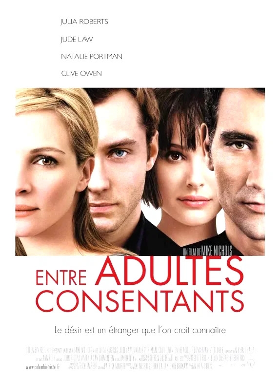 Affiche du film : Closer (entre adultes consentants)