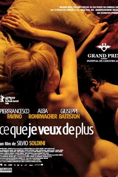 Affiche du film Ce que je veux de plus