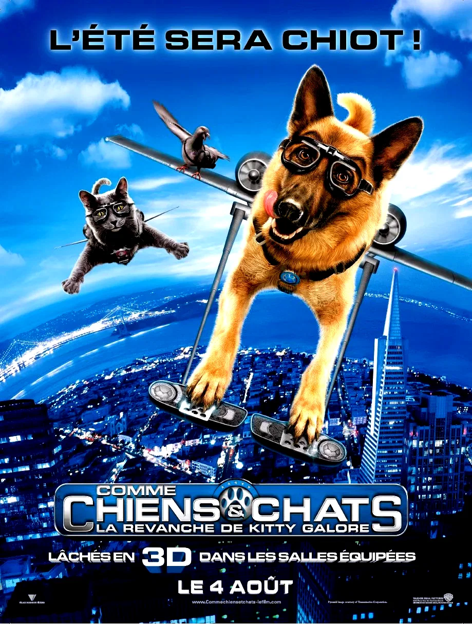 Affiche du film : Comme chiens et chats - La Revanche de Kitty Galore 